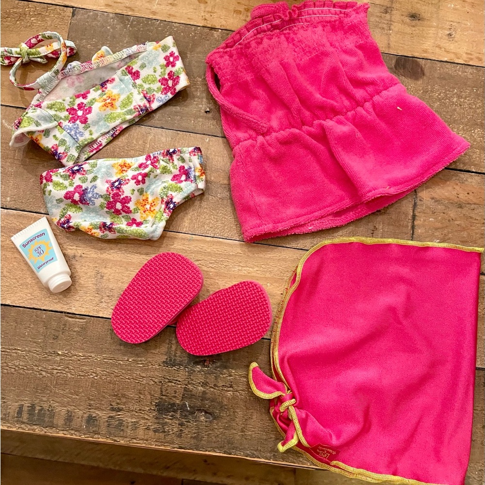 American Girl Swim Set - Picture 2 of 2